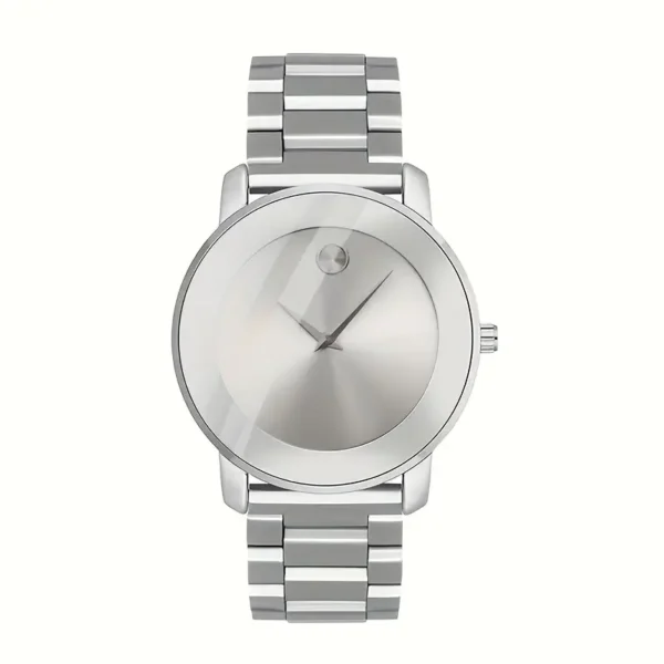 Ultrathin Steel Strap Quartz Watch for Men and Women - Elegant and Fashionable Gift Idea