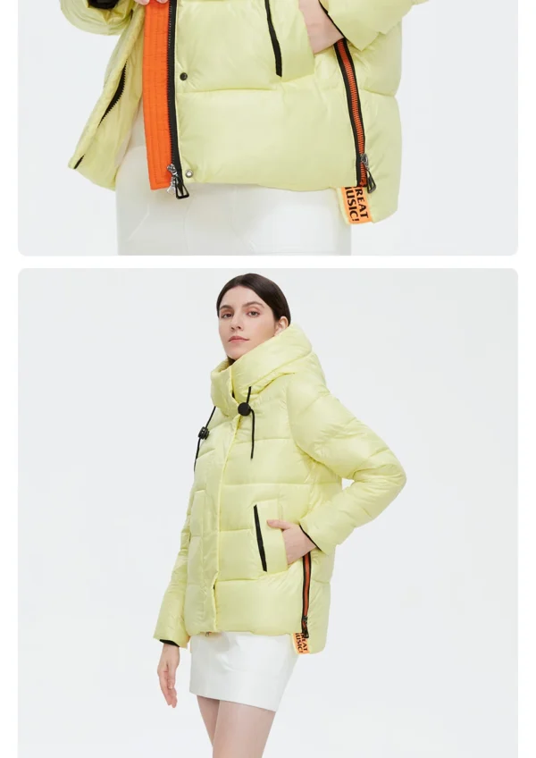 GASMAN Women’s Hooded Down Jacket - Image 7