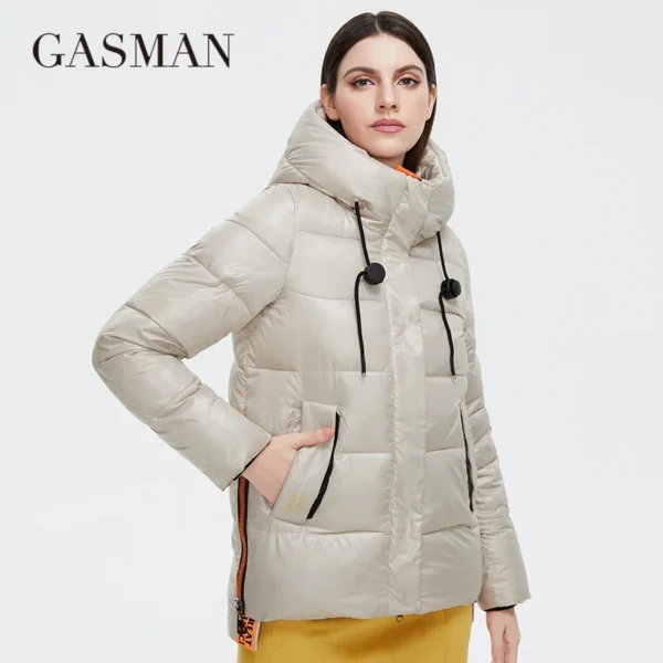 GASMAN Women’s Hooded Down Jacket