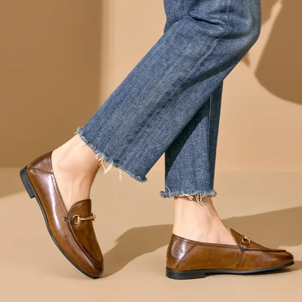 Women's Calfskin Loafers - Image 2