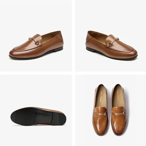 Women's Calfskin Loafers - Image 6